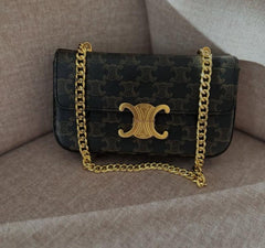 Celine Shoulder Bag Claude Triomphe With Original Box Packing
