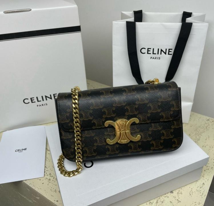 Celine Shoulder Bag Claude Triomphe With Original Box Packing
