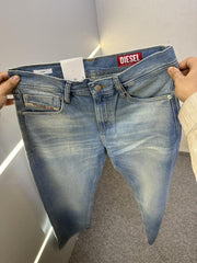 DIESEL PREMIUM GREENISH SHADE DENIM JEANS STRAIGHT FIT LENGHT 40