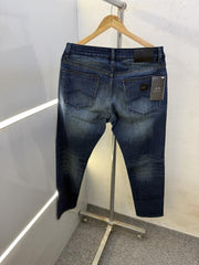 ARMANI EXCHANGE PREMIUM BLUE DENIM JEANS ANKLE FIT DENIM LENGHT 39