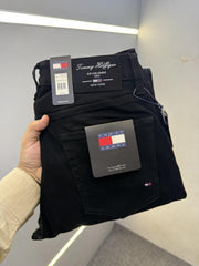 TOMMY HILFIGER PREMIUM Z BLACK DENIM STRAIGHT FIT LENGHT 41