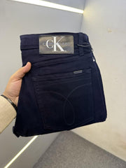 CALVIN KLEIN PREMIUM BLUE DENIM JEANS ANKLE FIT DENIM LENGHT 39