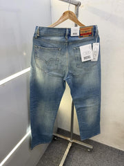 DIESEL PREMIUM LIGHT BLUE DENIM JEANS STRAIGHT FIT LENGHT 41
