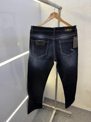 VERSACE PREMIUM BLUE DENIM JEANS STRAIGHT FIT LENGHT 41