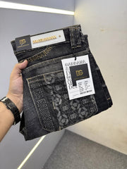 D&G PREMIUM GREY DENIM JEANS STRAIGHT FIT LENGHT 41