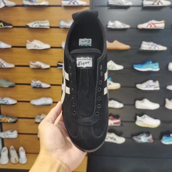 Onitsuka Tiger Mexico 66 Slipon Black White Leather