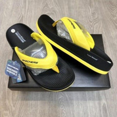 Skechers Hyper Burst Simplex Premium Slides YELLOW