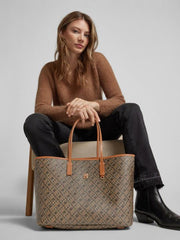 TOMMY HILFIGER EMBLEM TOTE BAG 6044