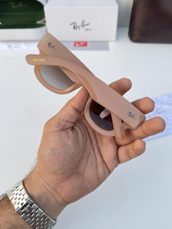 Rayban 4940 puffer cream brown