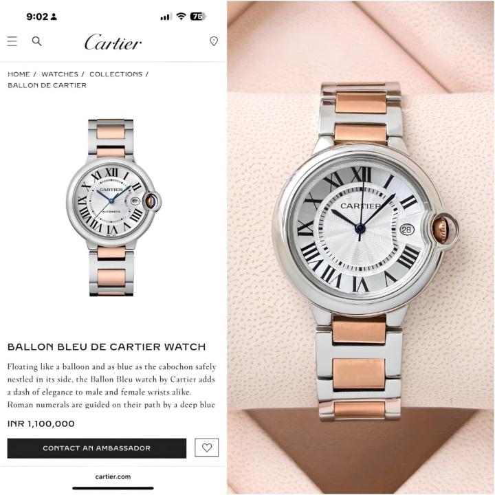 Cartier ballon Automatic