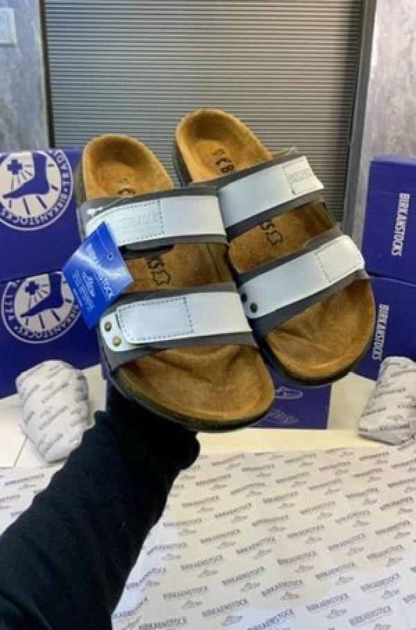 BIRKENSTOCK UJI white SLIDE