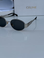 Celine 1006 silver black