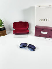 Gucci 0840 Silver Blue