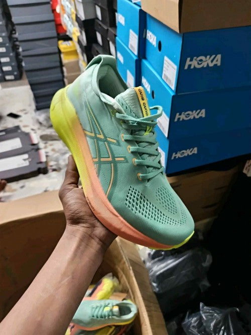 Asics Gel-Kayano Paris Light CeladonSafety Yellow 463