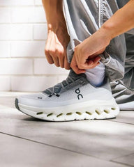 On Cloud Running Shoe  with Grey Accents