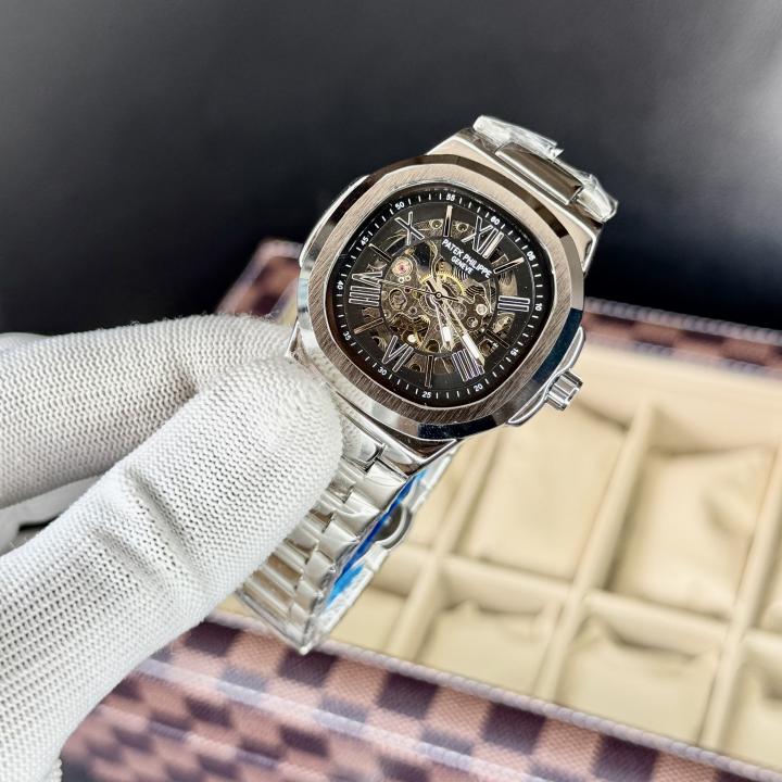 Patek Philippe Automatic Silver Black 055