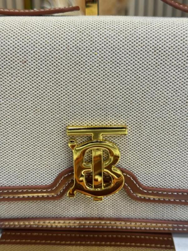 Burberry TB Shoulder Bag With Box Dust Bag Including Carry Bag BR333 Brown