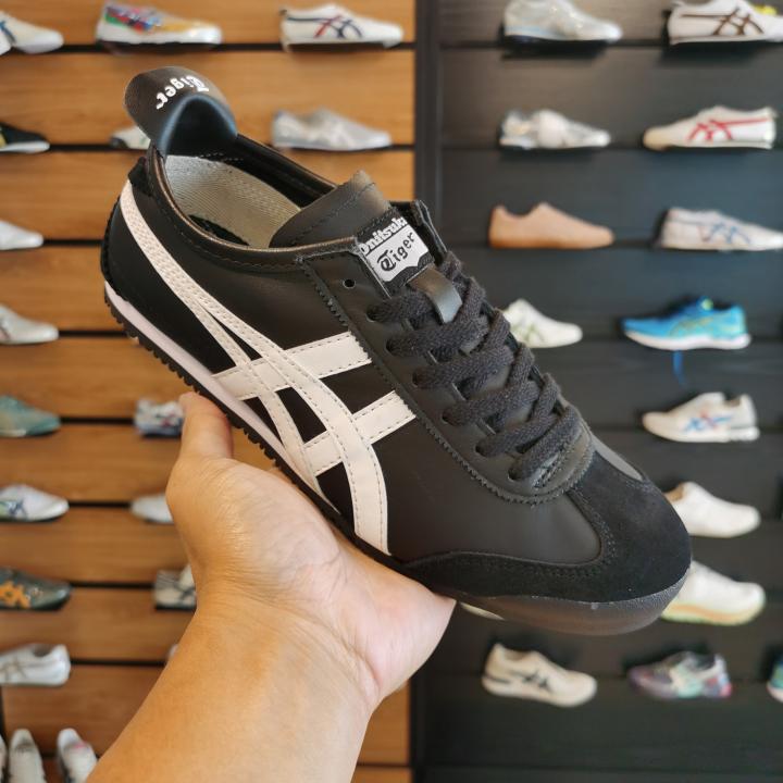Onitsuka Tiger Mexico 66 Black White Girls Monochrome Sneakers D 1873