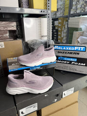 Skechers Womens Go Run Slipons For Her Purple