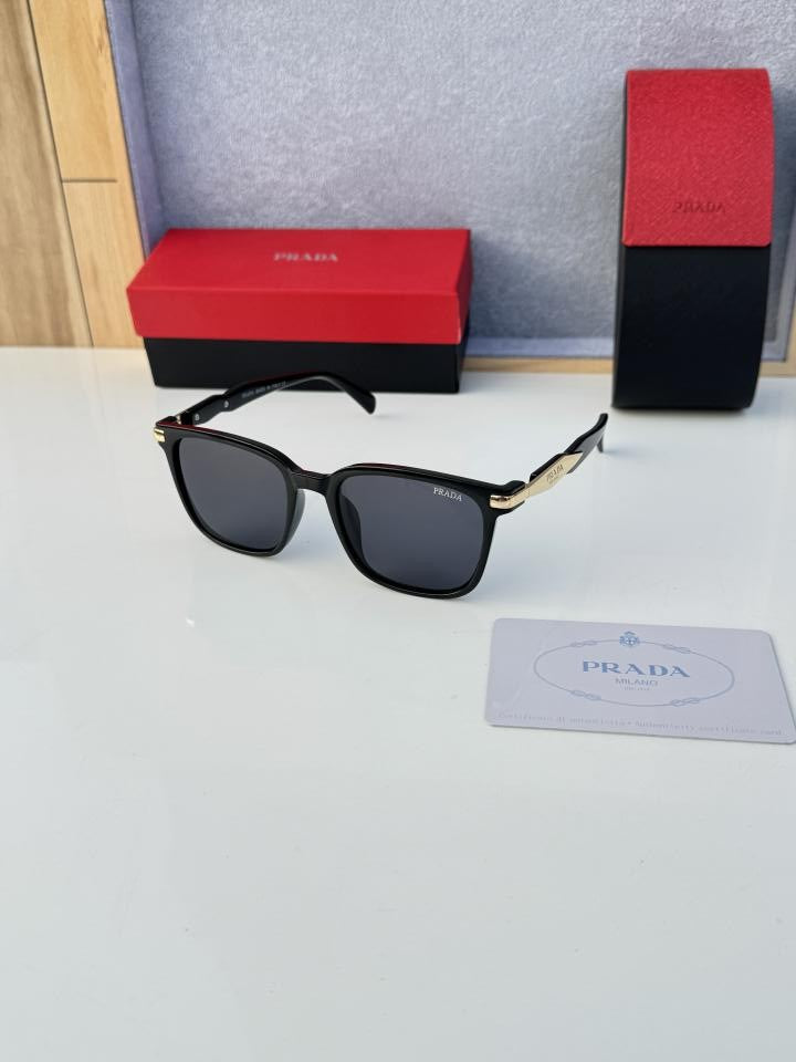 Prada 8008 black gold