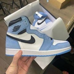 Nike Air Jordan Retro 1 High University Blue SEMI UA