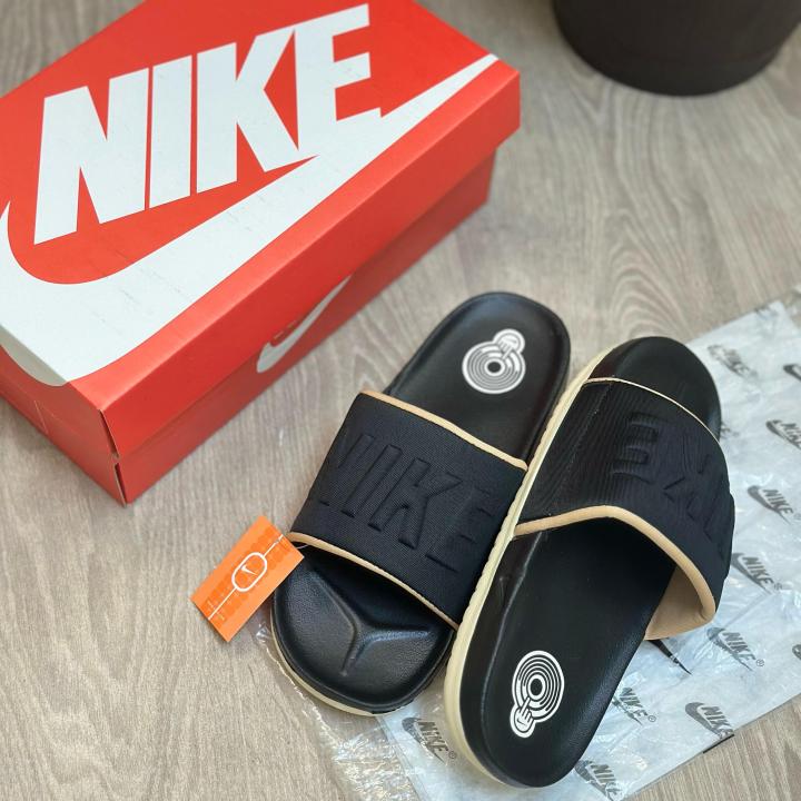 Nike Offcourt Classic Premium Flipflop Black Beige