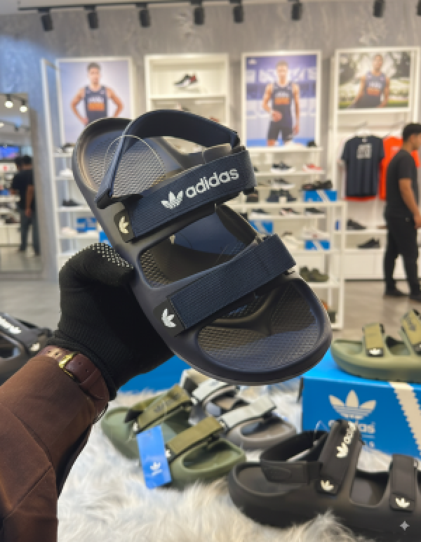 Adidas Lightweight Velcro Sport Sandals blue