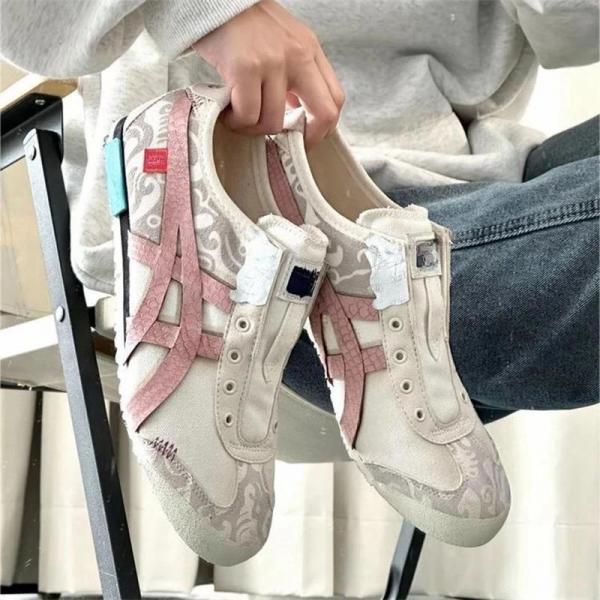 Onitsuka Tiger Panda & CNY Slip On Womens 7A Premium Full Accessories (D 1816)
