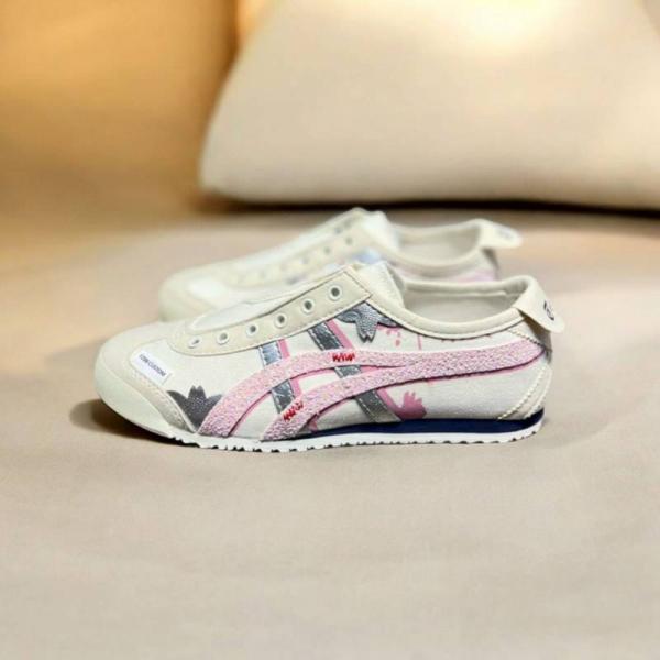 Onitsuka Tiger x Panda Prank Pink Slip On 7A Premium Full Accessories (D 1790)