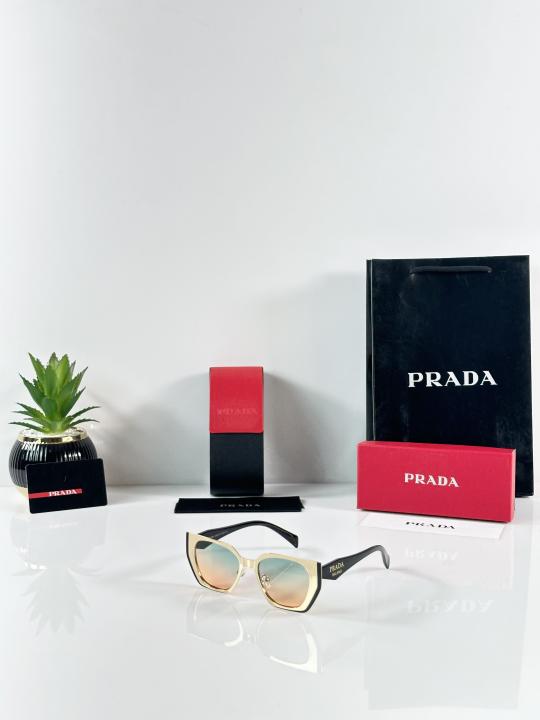 Prada WMNS 018 Gold Green Orange