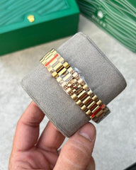 Rolex Oyster perpetual Day Date Automatic Gold Green