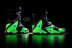 Nike Lebron 11 Gator king Glow in Dark