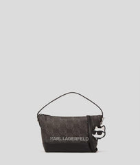 Karl Lagerfeld Ikon Crossbody NFT All Over PatterBlack n Bag With Dust Bag