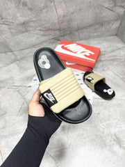 NIKE OFFCOURT ADJUST BROWN