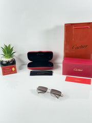 Cartier 1026 Silver Green Shaded