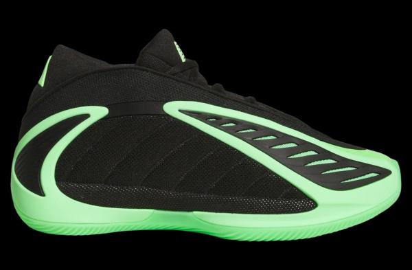 Adidas Anthony Edwards 2 Black Lime Burst
