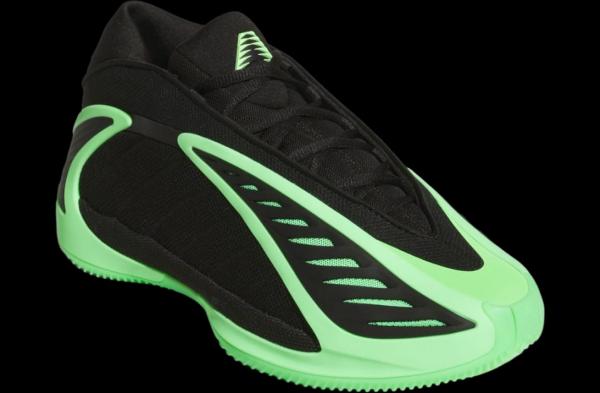 Adidas Anthony Edwards 2 Black Lime Burst