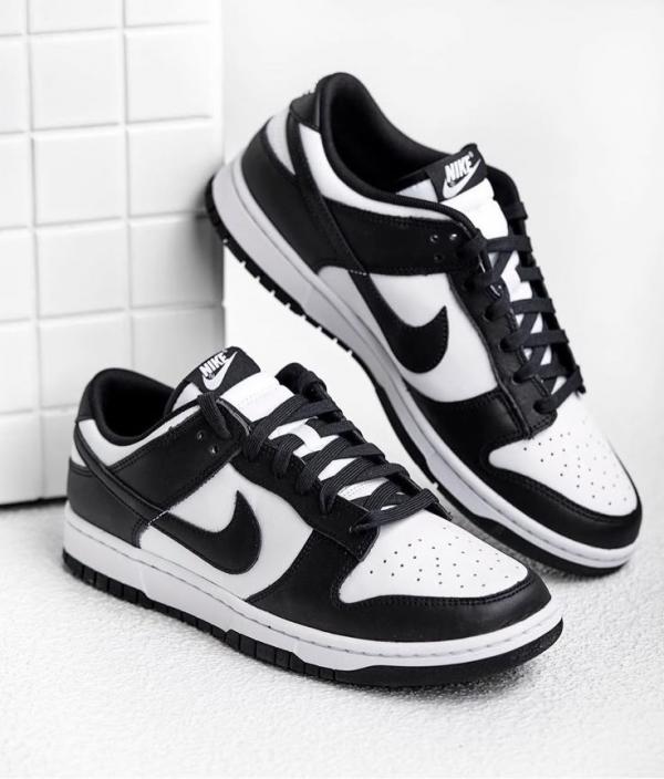 Dunk Low Panda Black White For Women 416