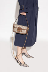 Gucci Horse Bit 1955 GG Monogram Crossbody Sling With OG  Box Dust Bag 88228 Brown