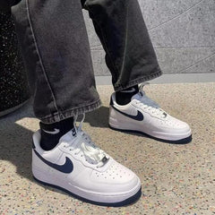Nike Airforce 1 White Navy
