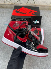 WMN Nike Air Jordan Retro 1 Bred Patent