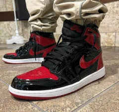 Nike Air Jordan Retro 1 Bred Patent