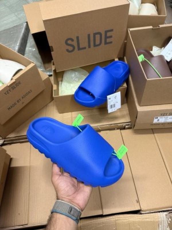 Adidas Yeezy Slide YZY Azure OG Box ID4133 Fixed