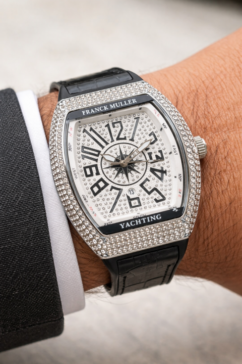 FRANCK MULLER SILVER BLACK