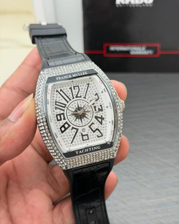 FRANCK MULLER SILVER BLACK