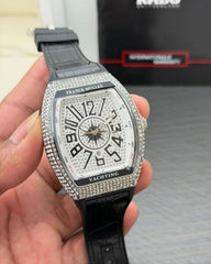 FRANCK MULLER SILVER BLACK