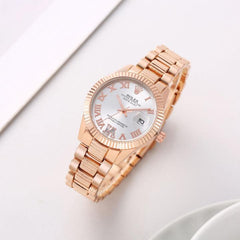 Rolex Oyster perpetual Date just Copper-White