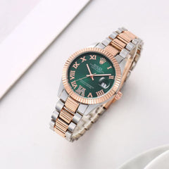 Rolex Oyster perpetual Date just 2Ton-Copper-Green