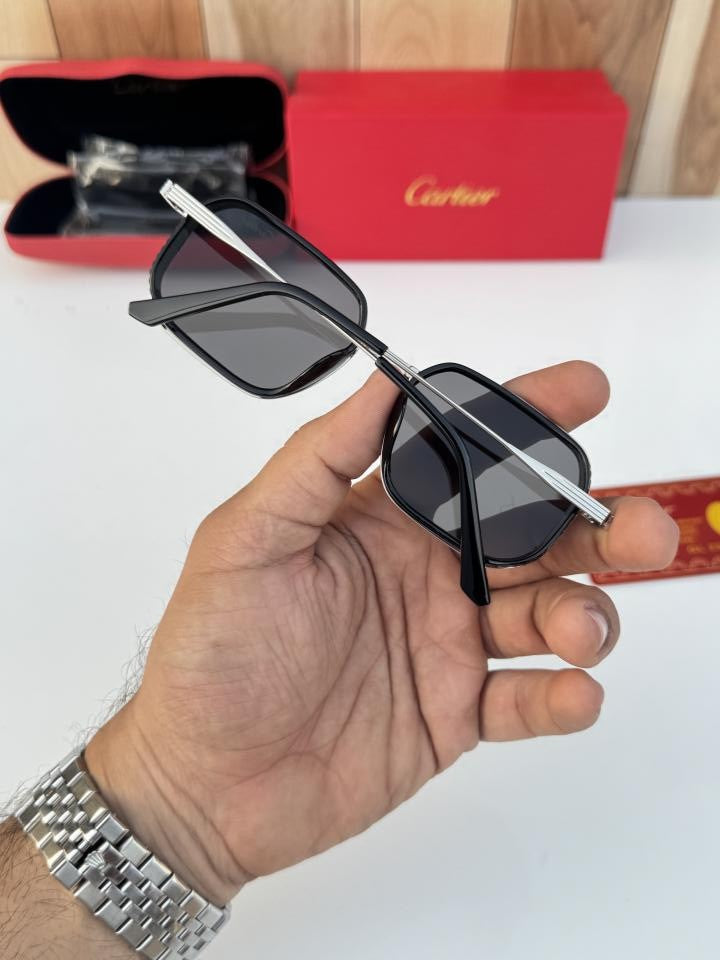 Cartier 2841 silver black
