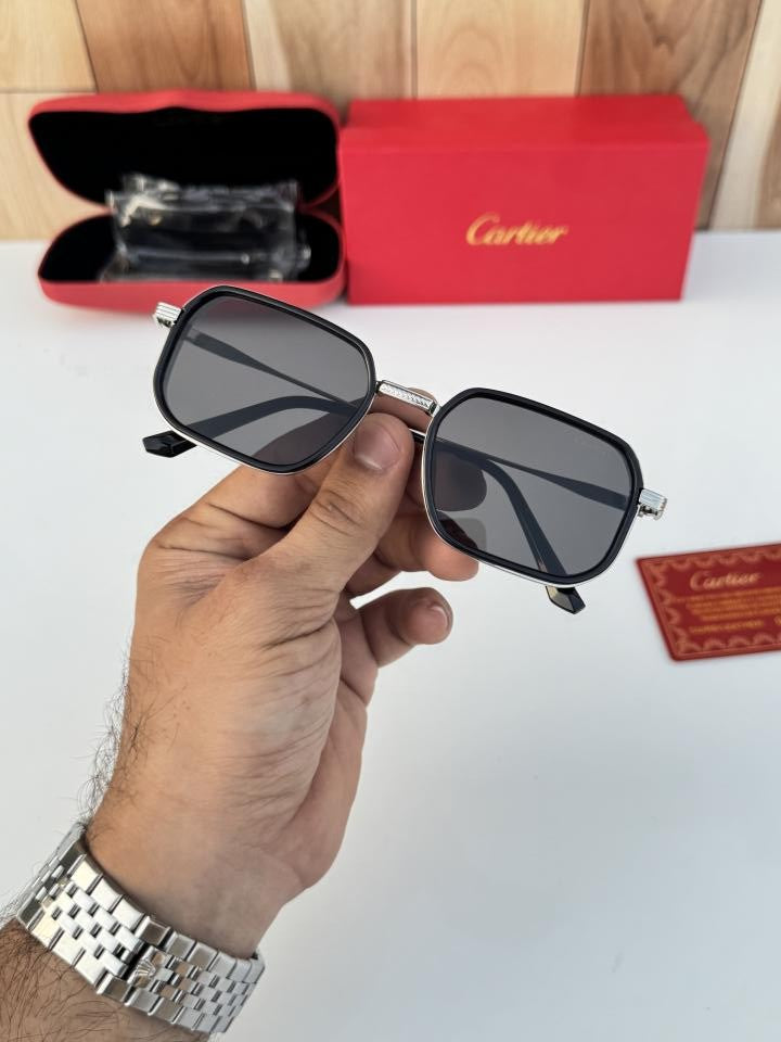 Cartier 2841 silver black